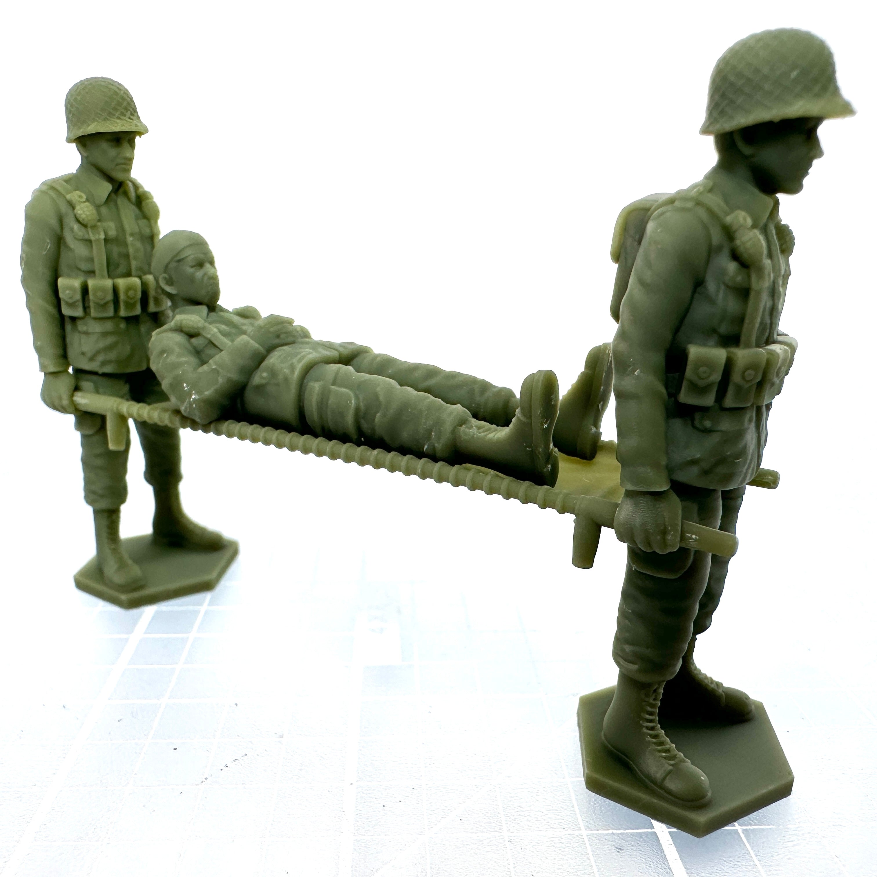 WW2 American Medical Stretcher Crew