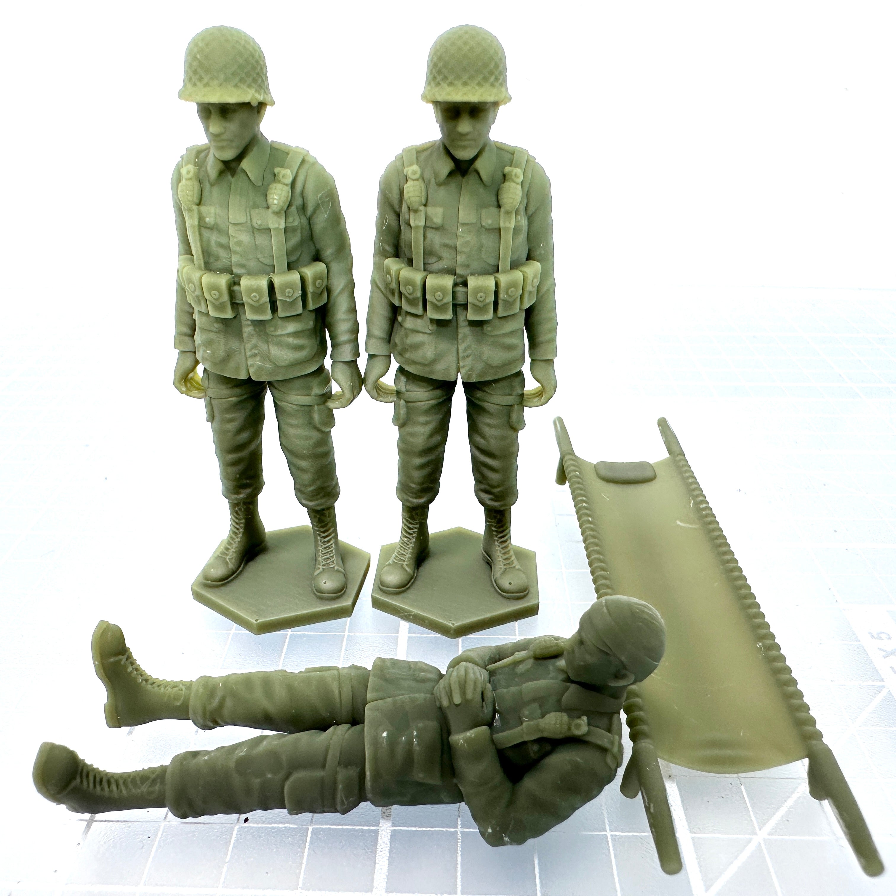 WW2 American Medical Stretcher Crew