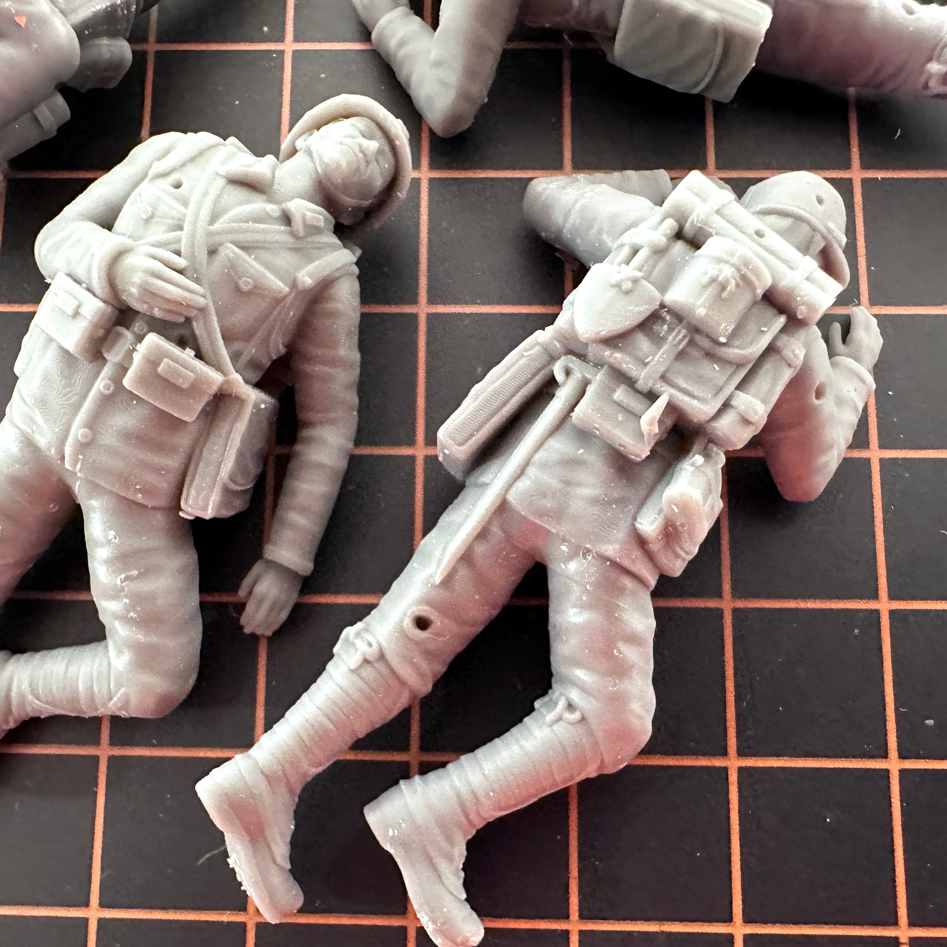WW2 Japanese Dead Figure Set