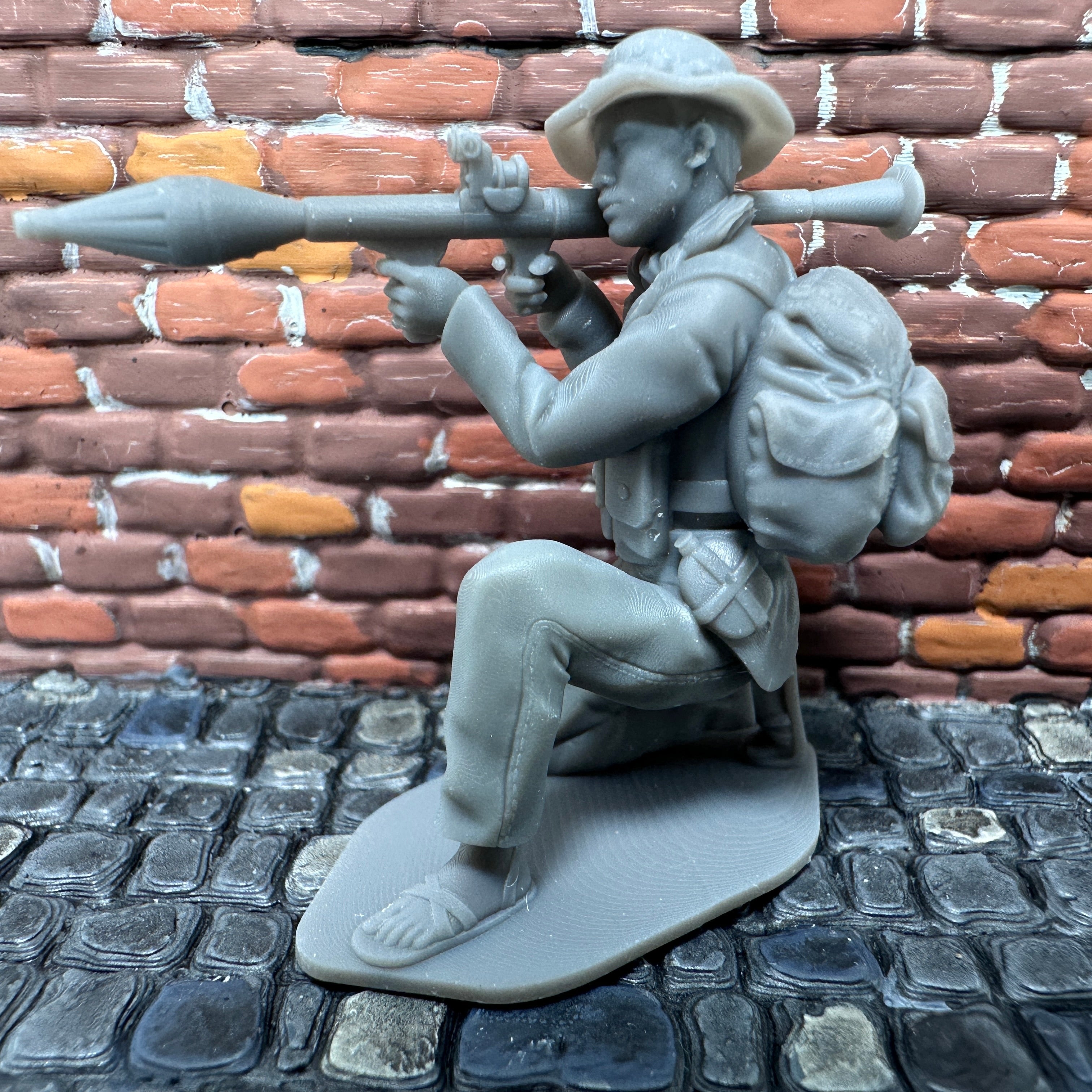 Vietnam NVA Kneeling Firing RPG