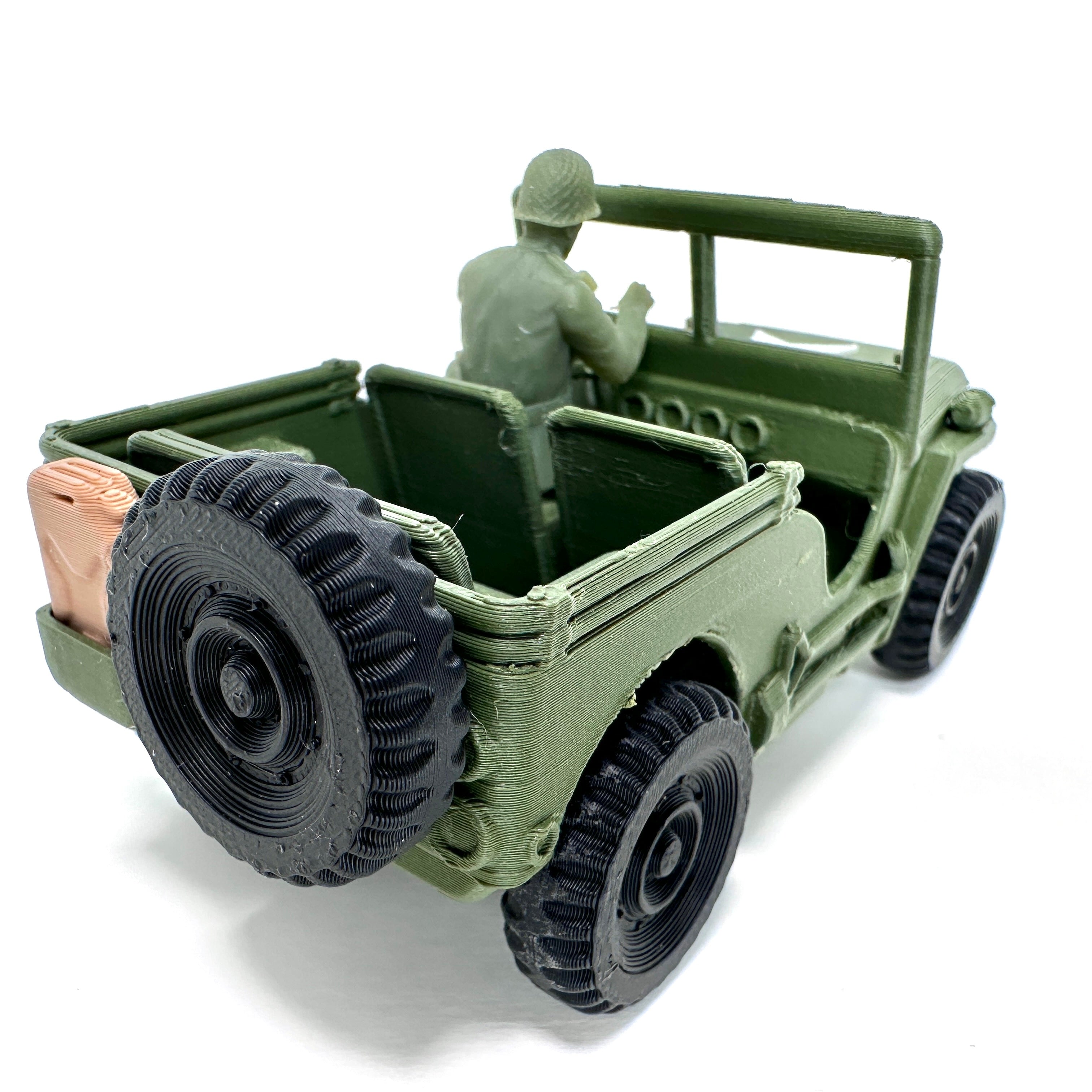 WW2 Rolling Willys Jeep