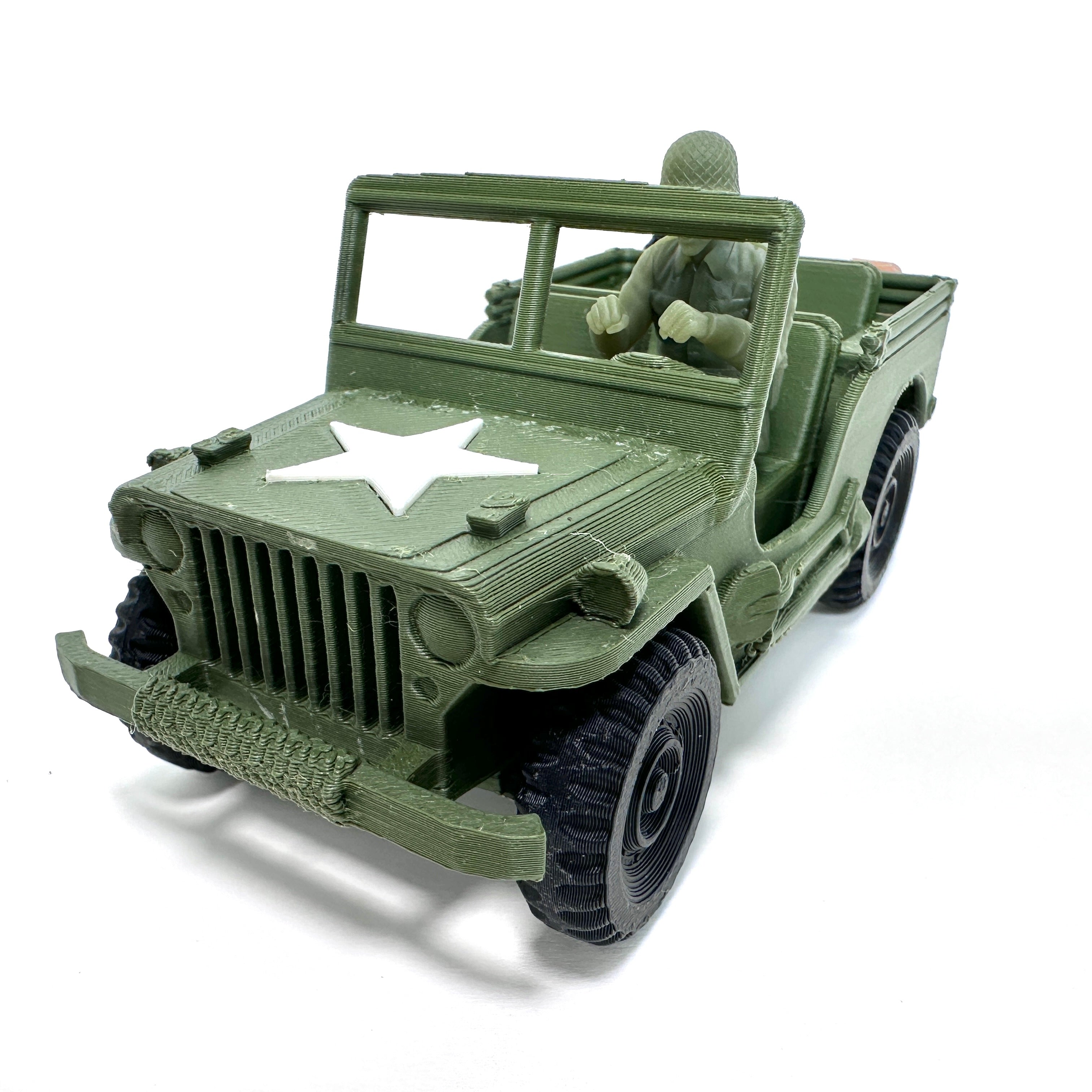 WW2 Rolling Willys Jeep