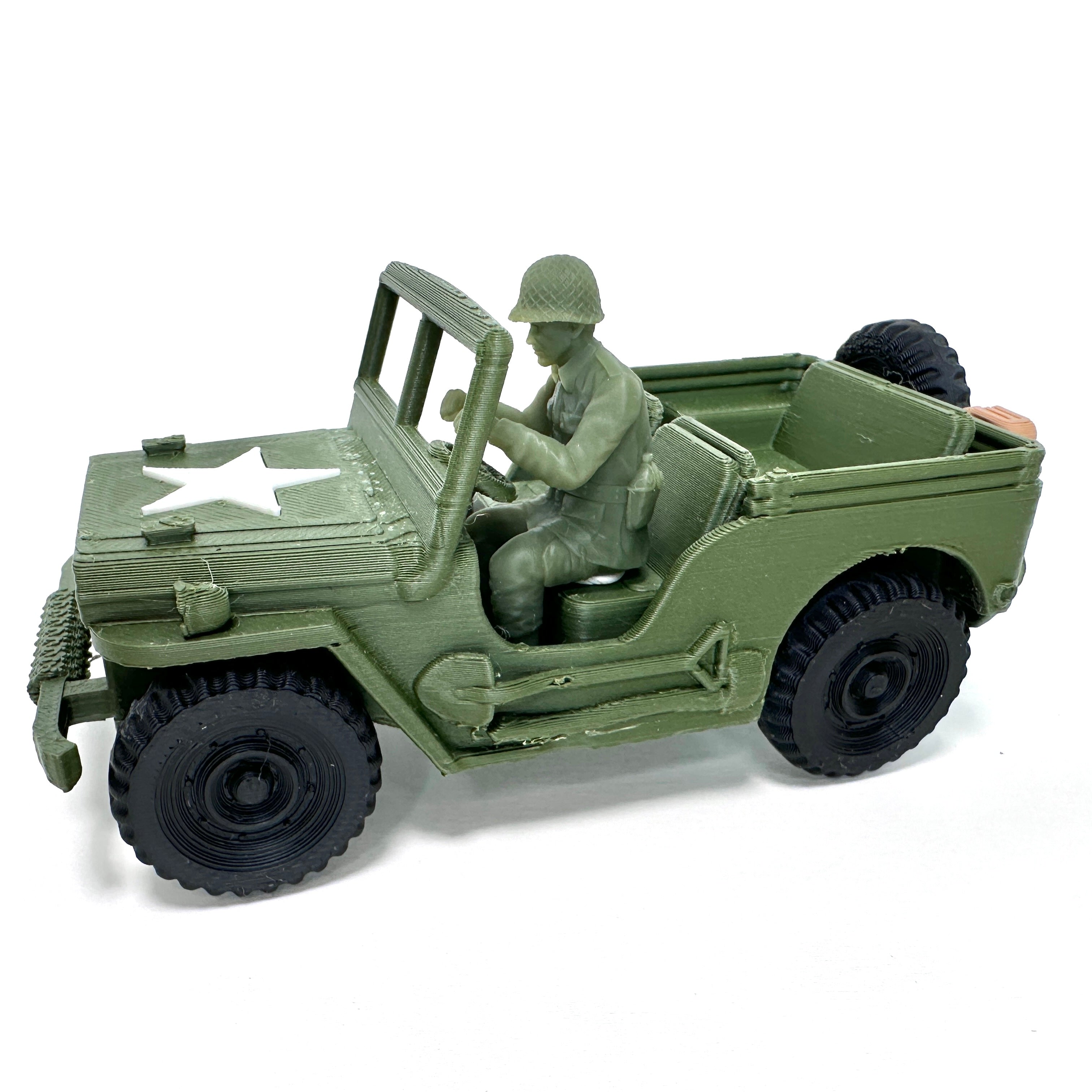 WW2 Rolling Willys Jeep