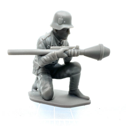German Firing Panzerfaust Kneeling