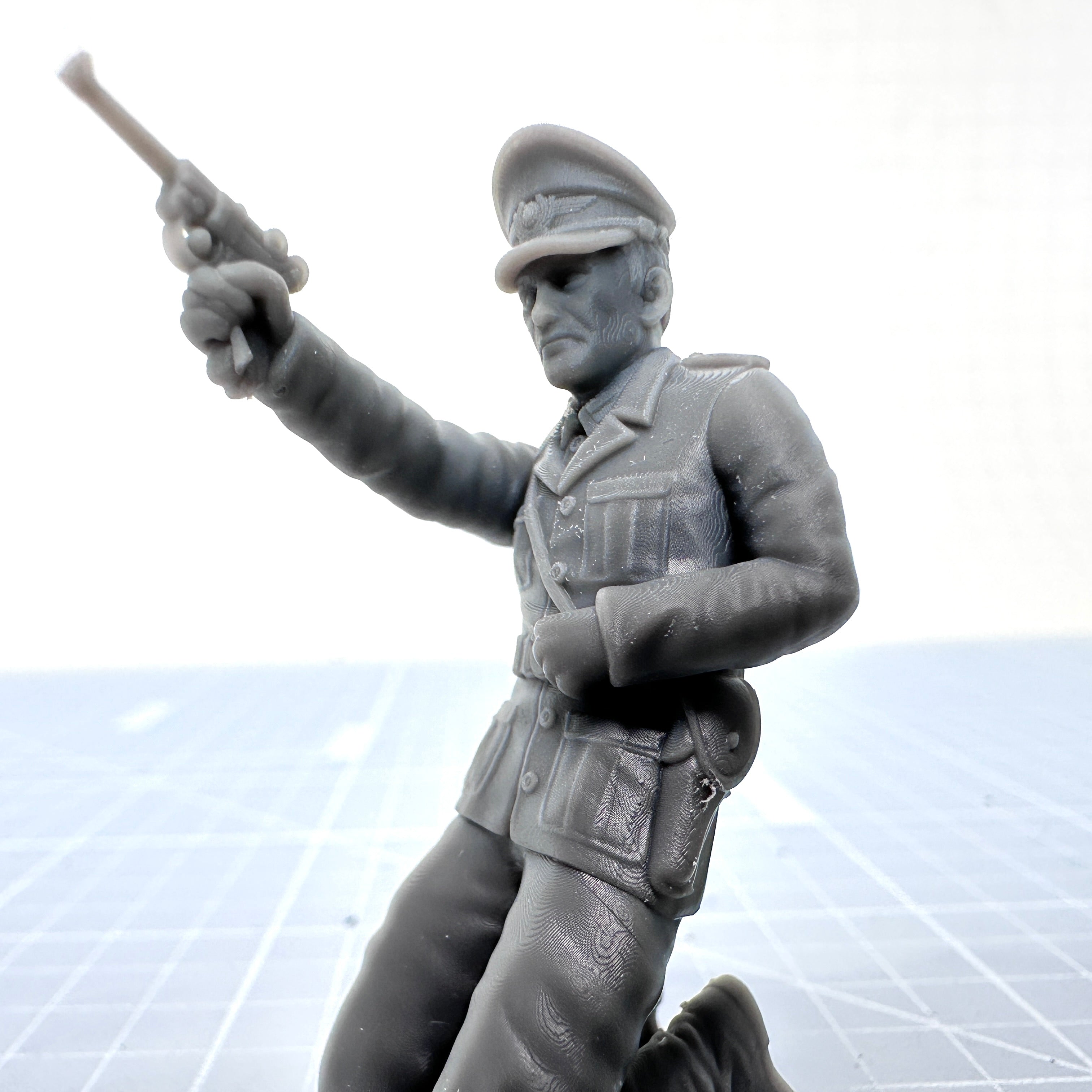 WW2 Kneeling Officer