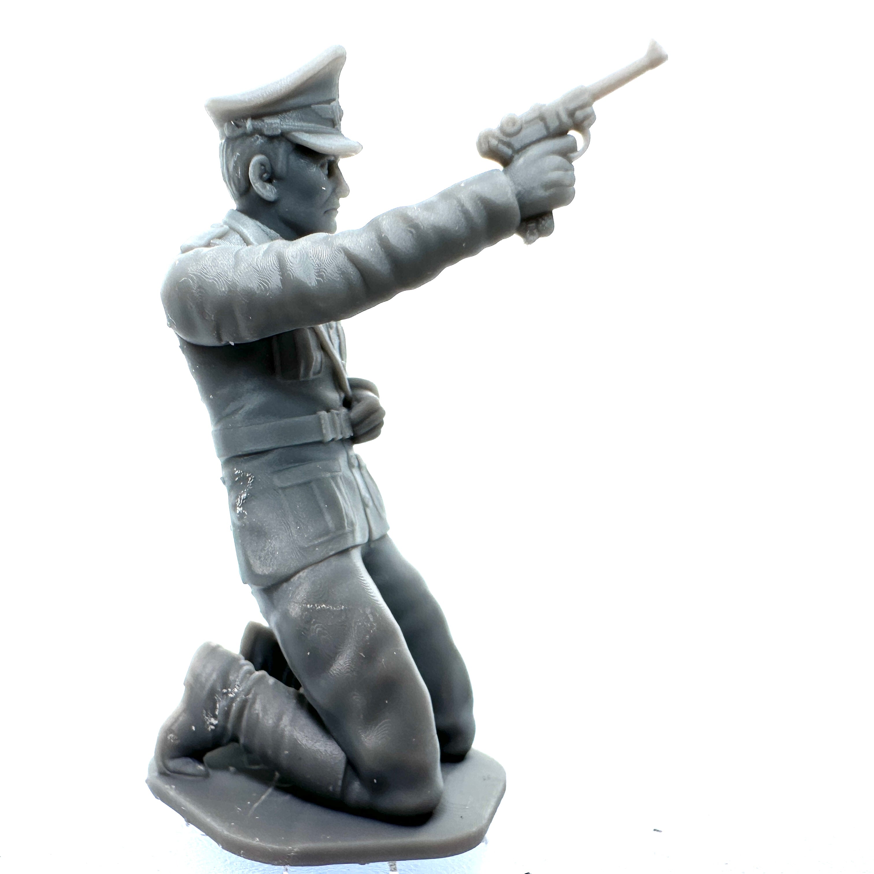 WW2 Kneeling Officer