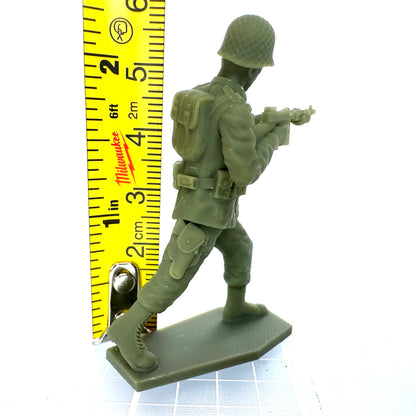 WW2 American Firing Thompson Sub Machine Gun