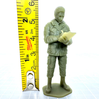 WW2 American Sergeant with Clipboard
