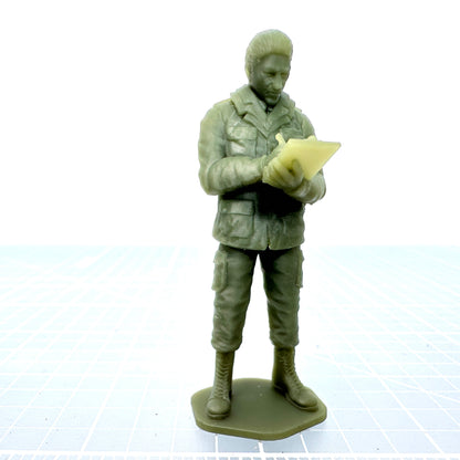 WW2 American Sergeant with Clipboard