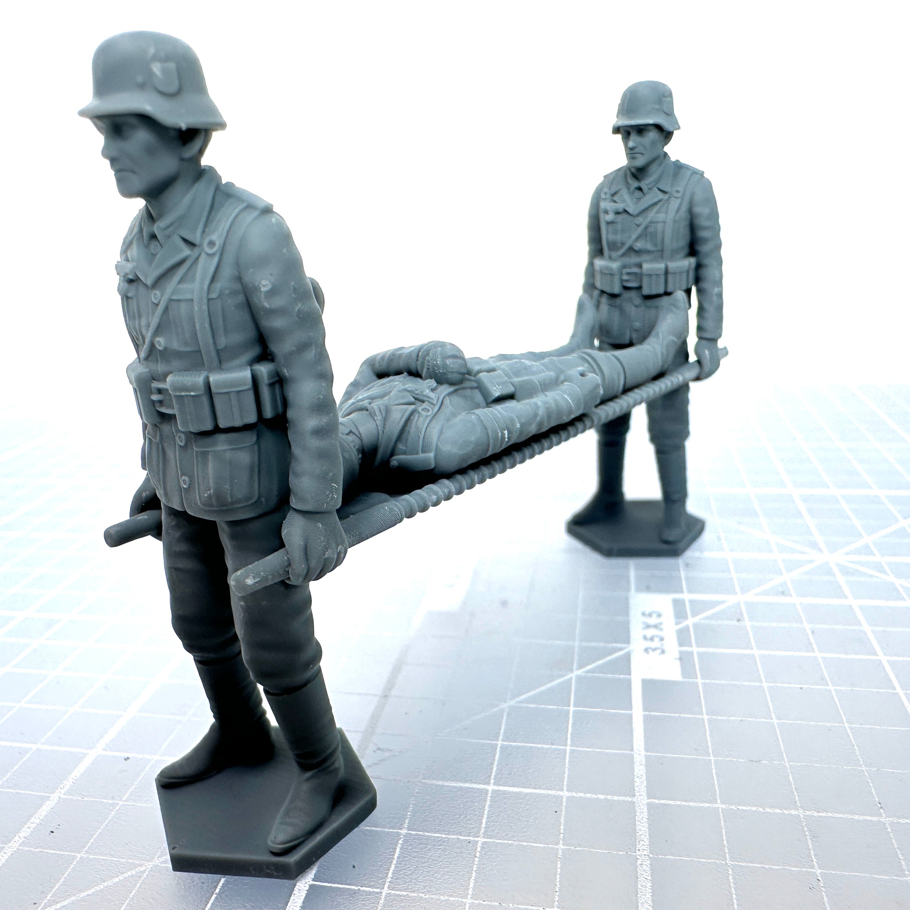WW2 German Medical Stretcher Crew