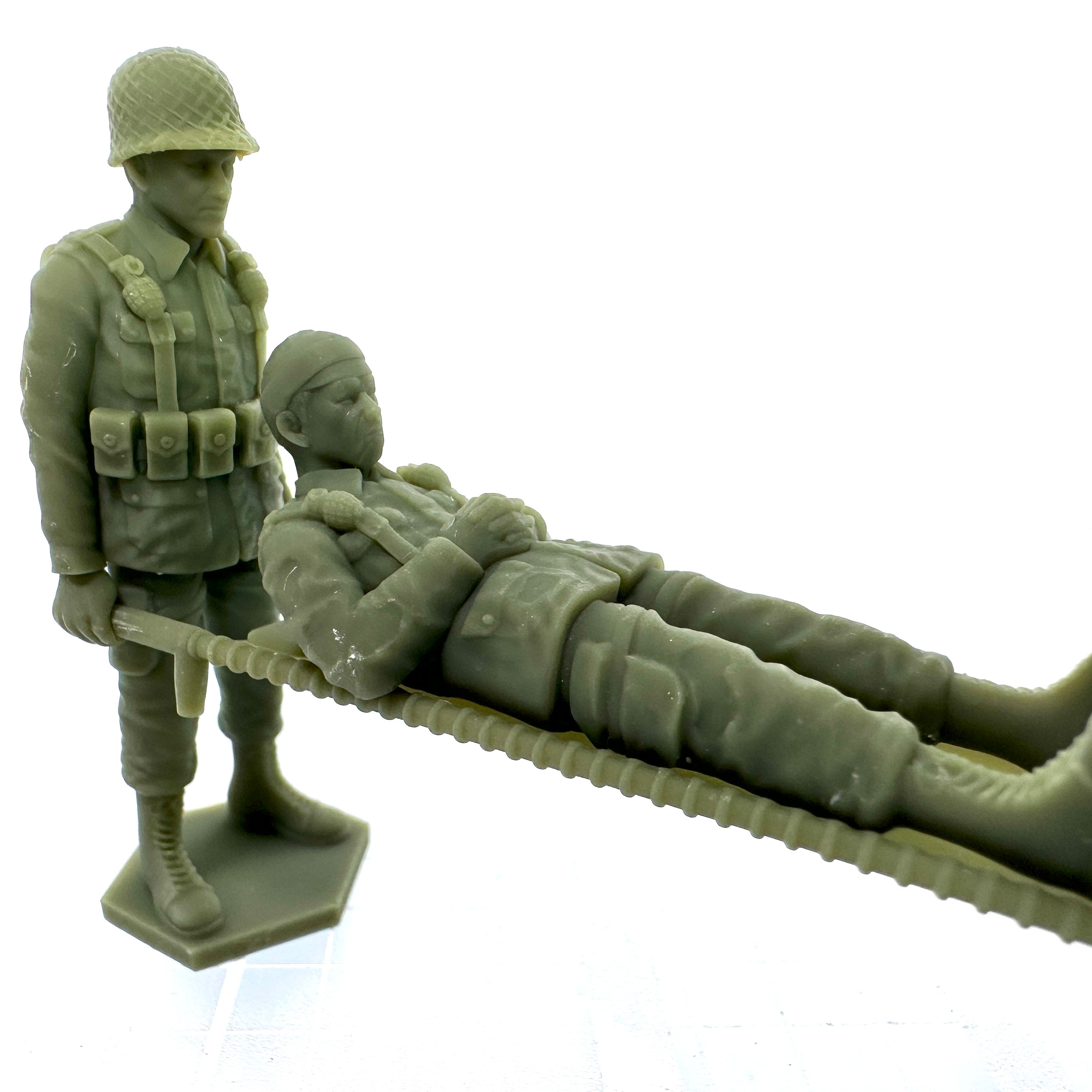 WW2 American Medical Stretcher Crew