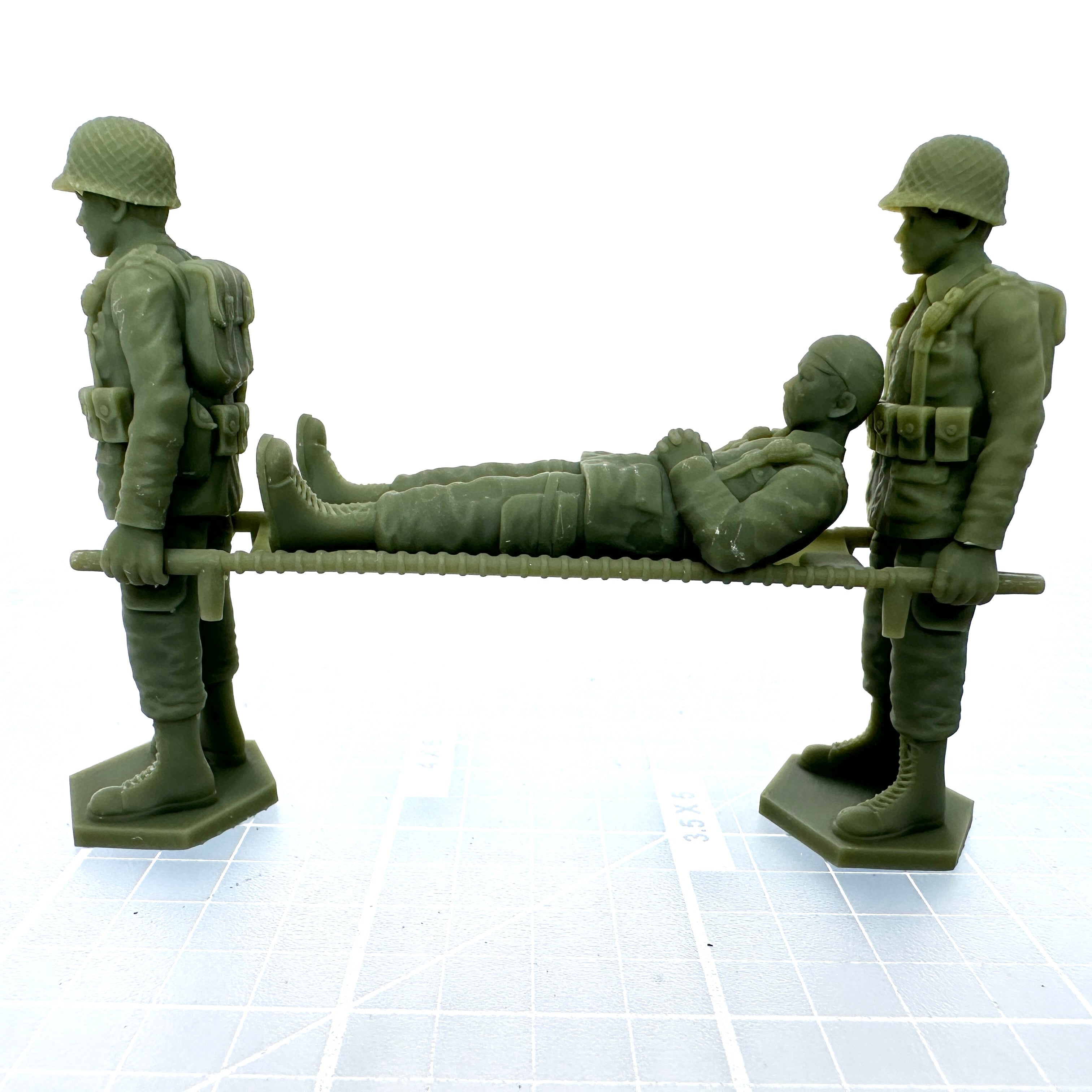 WW2 American Medical Stretcher Crew