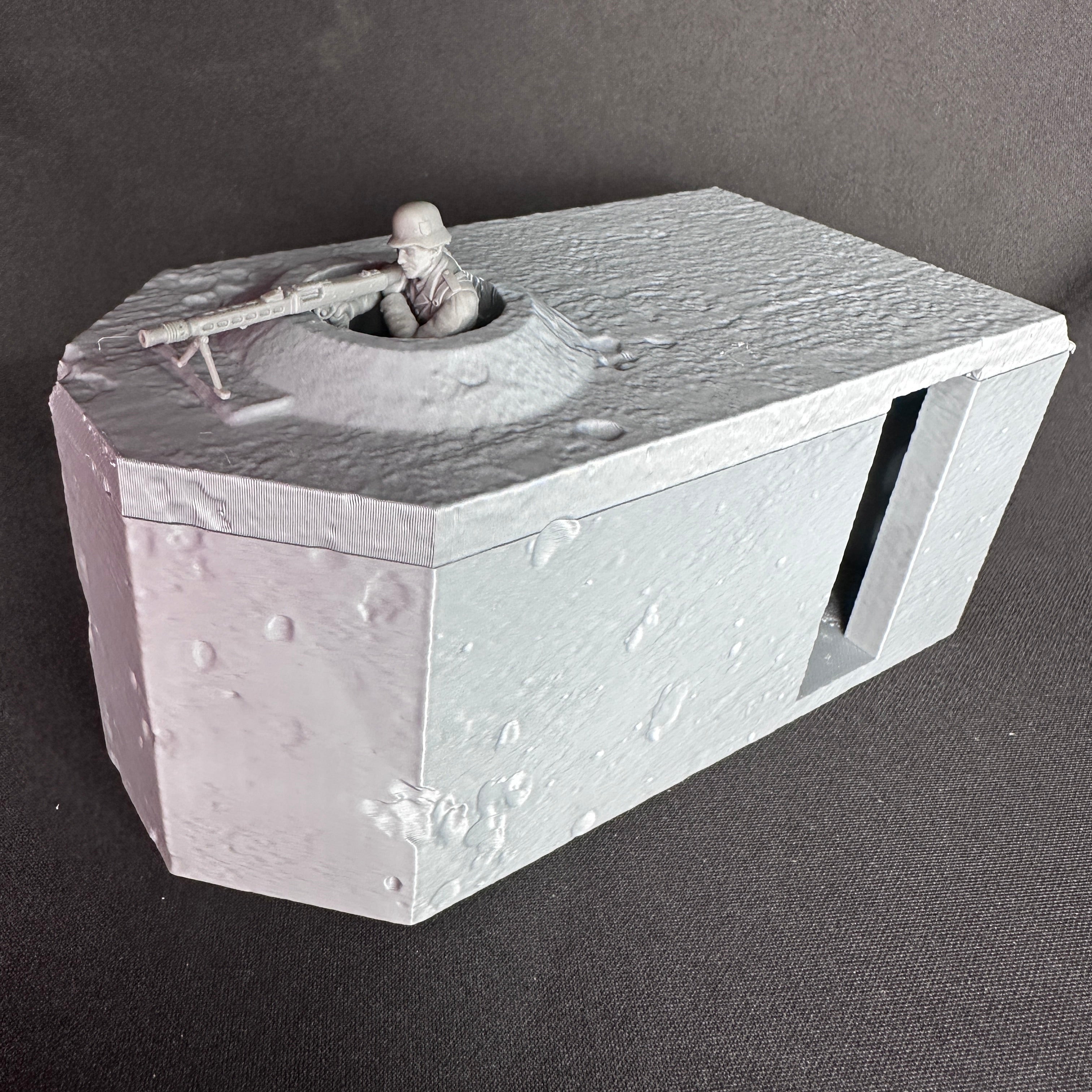 WW2 German Tobruk Bunker