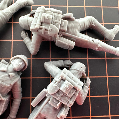 WW2 Japanese Dead Figure Set