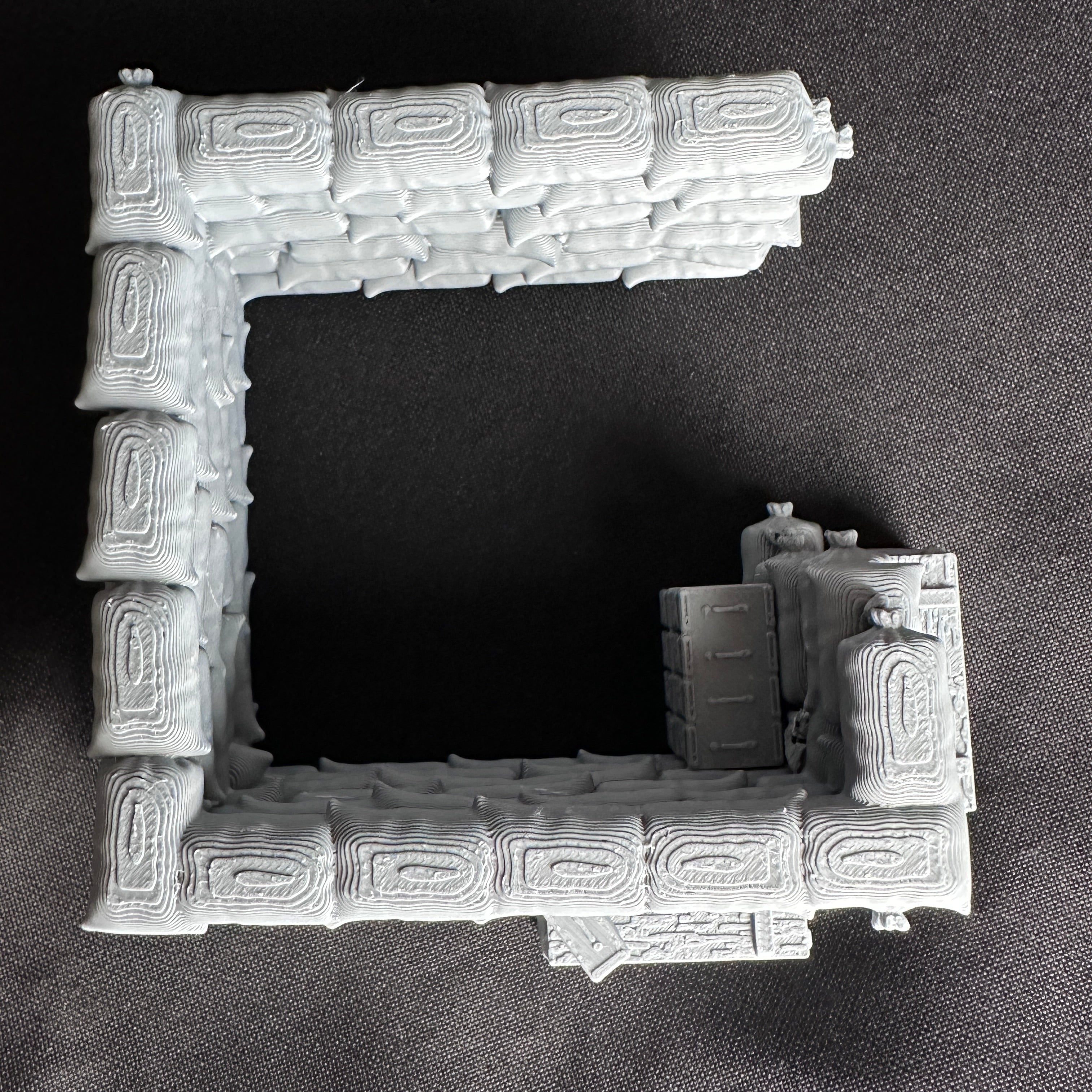 WW2 Sandbag Fortification