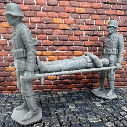 German Medical Stretcher Crew