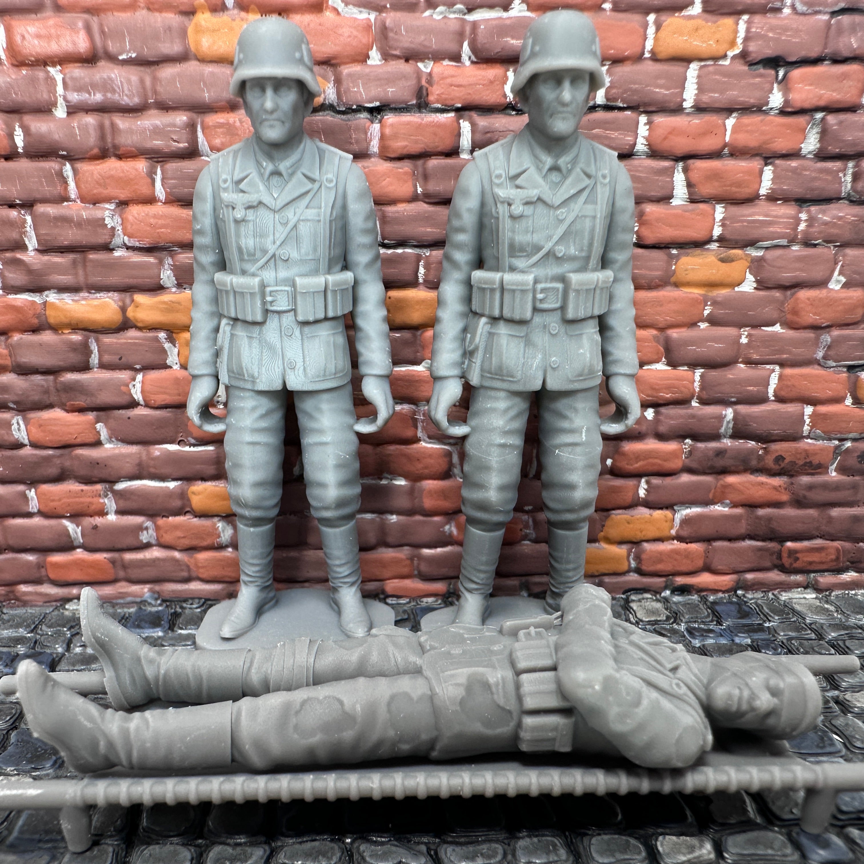 German Medical Stretcher Crew