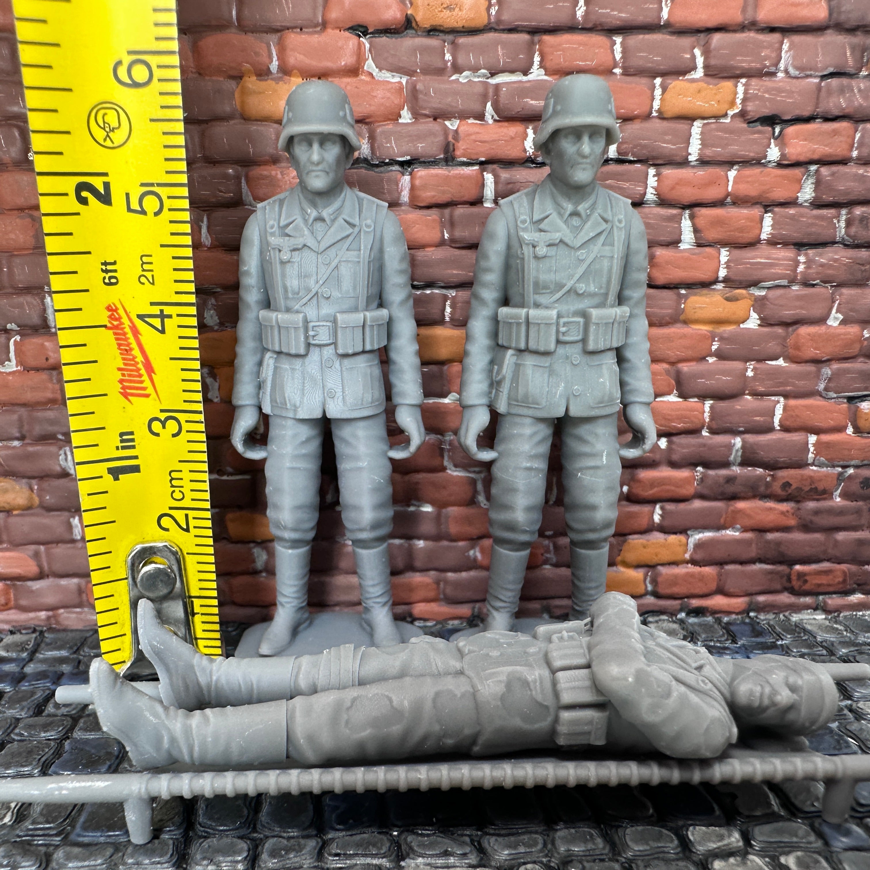 German Medical Stretcher Crew