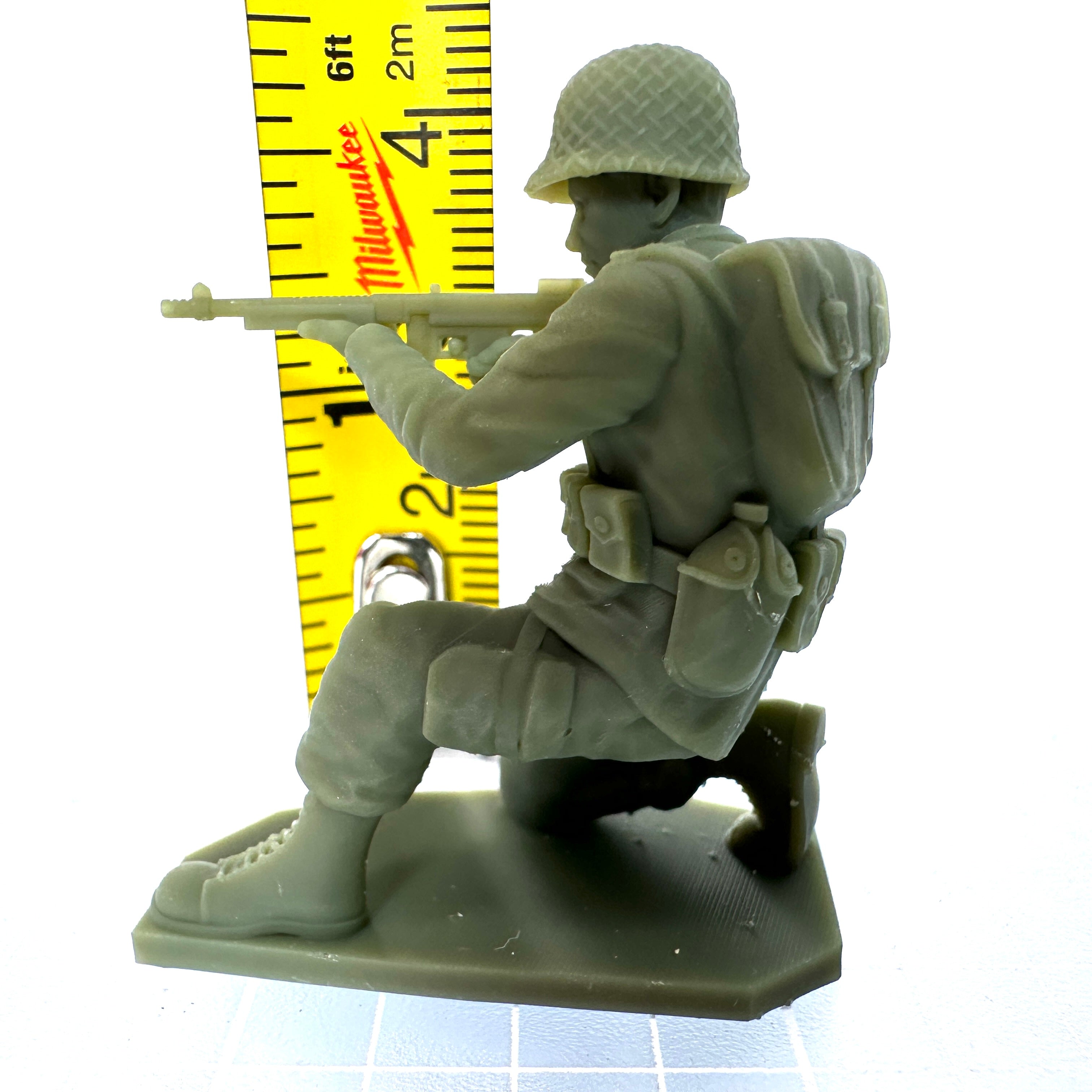 American Kneeling Shooting Thompson