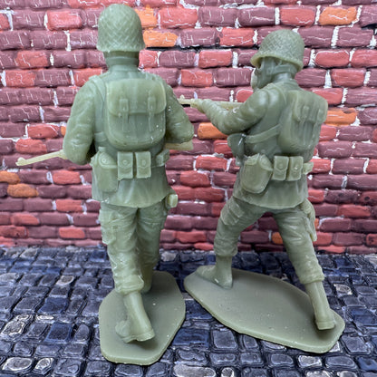 WW2 American Wearing Gas Masks