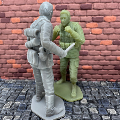 WW2 American vs German Hand Combat Set #2 Toy Soldier 1/32 Scale