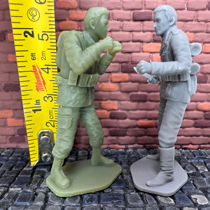 WW2 American vs German Hand Combat Set #2 Toy Soldier 1/32 Scale