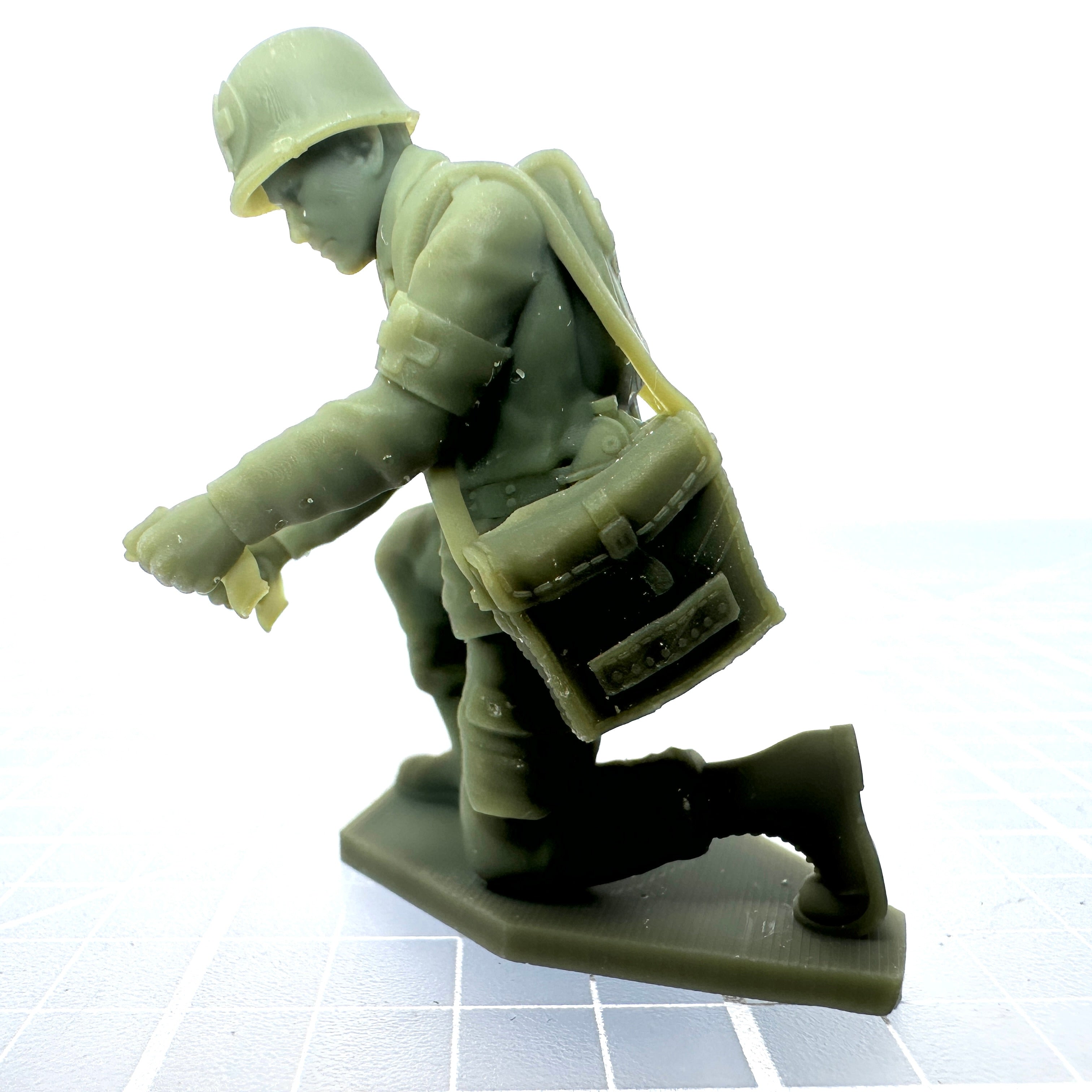 American Combat Medic with Bandage