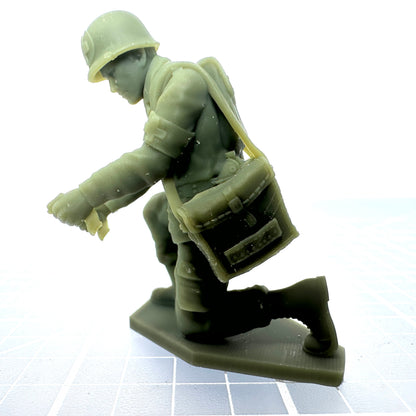 American Combat Medic with Bandage